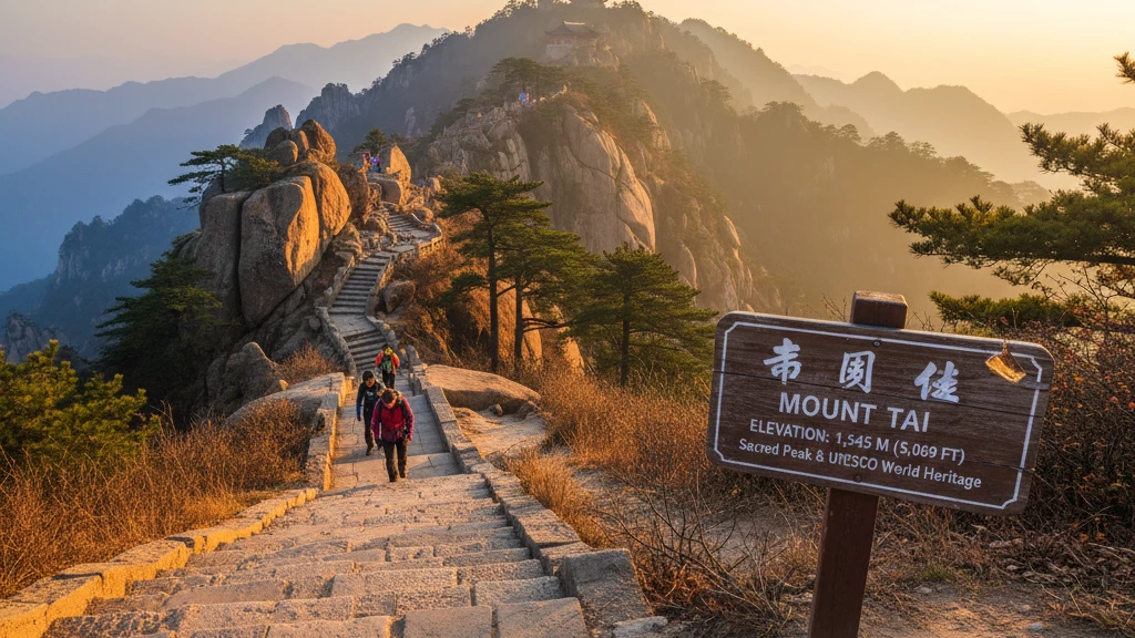 Mount Tai China travel guide and height info