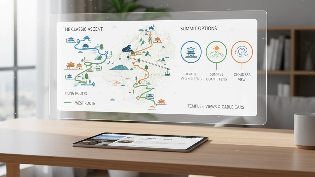 Mount Tai Hiking Routes and Summit Options