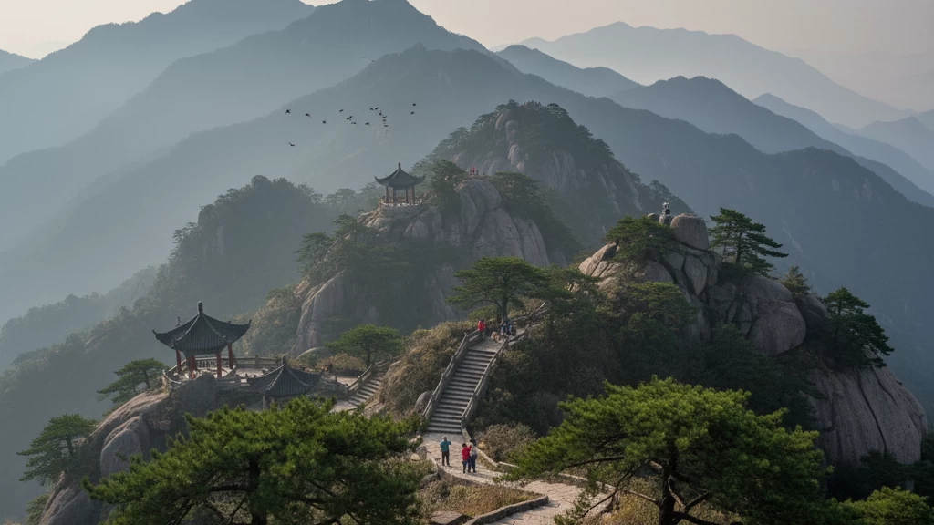 Mount Tai Scenic Wonders Shandong