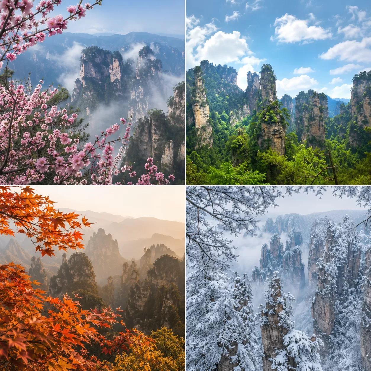 Best time to visit Zhangjiajie by season