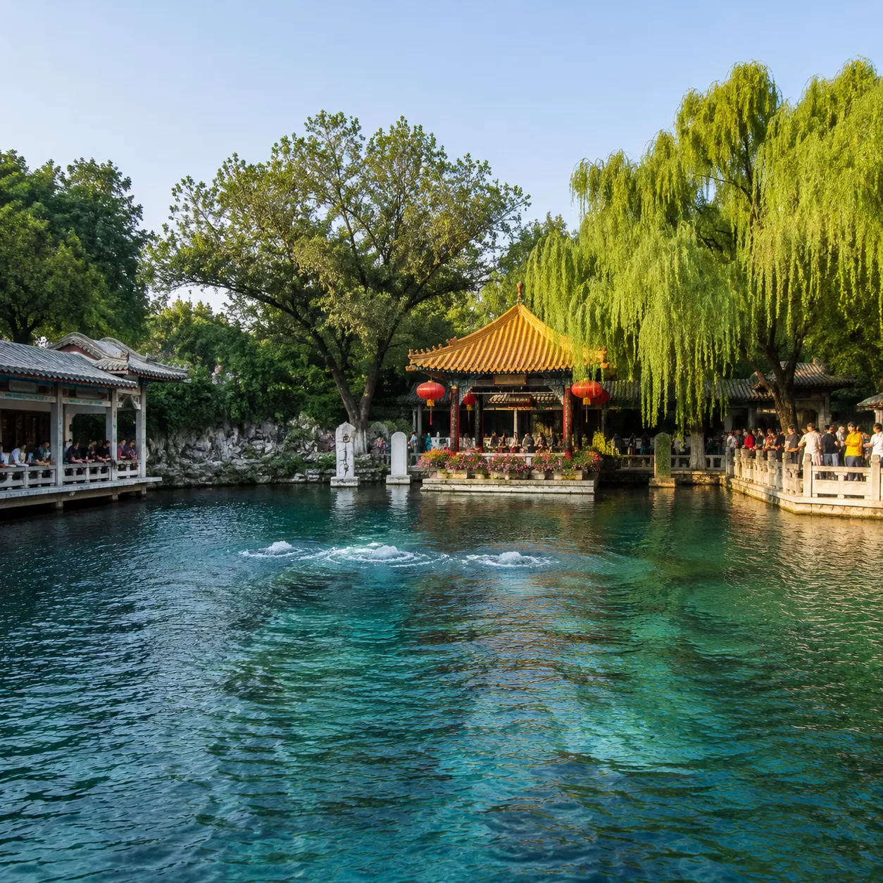 Baotu Spring Park Jinan City Highlights Tour