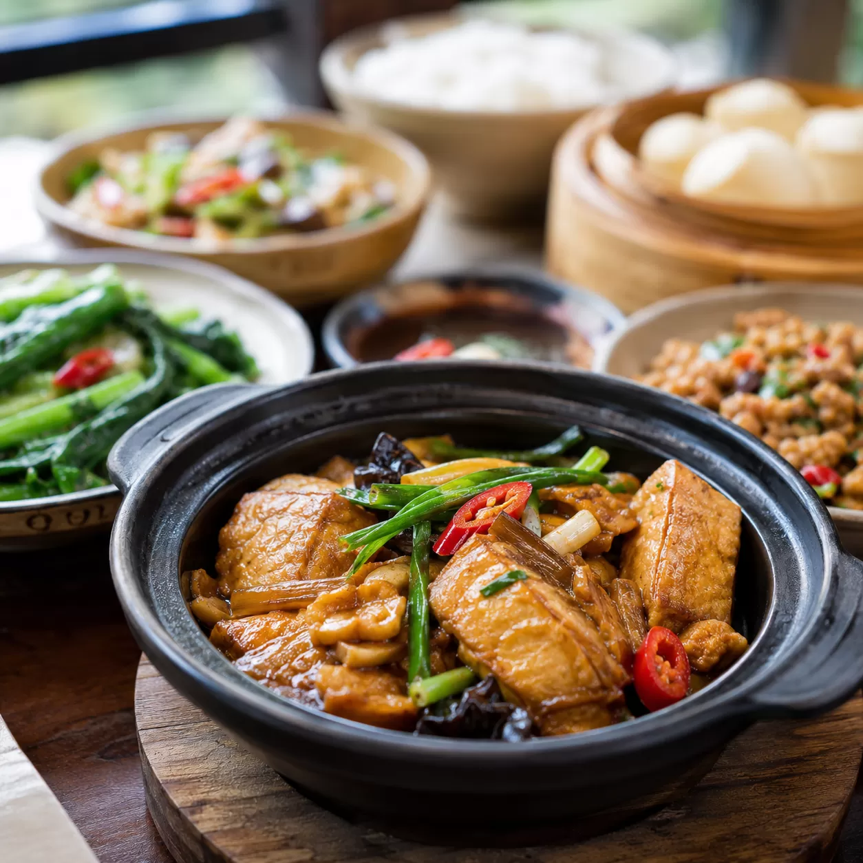 Yangshuo China local cuisine and street food